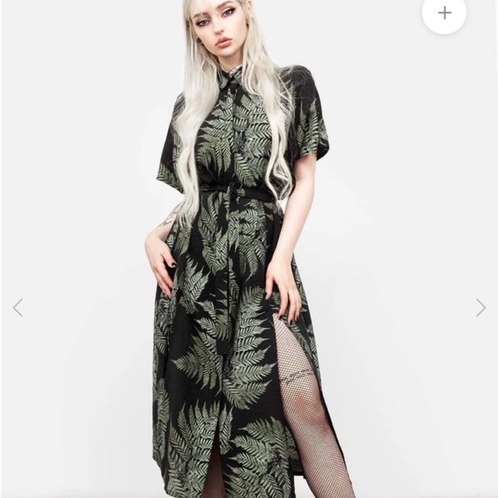 Fern Midi Shirt Dress